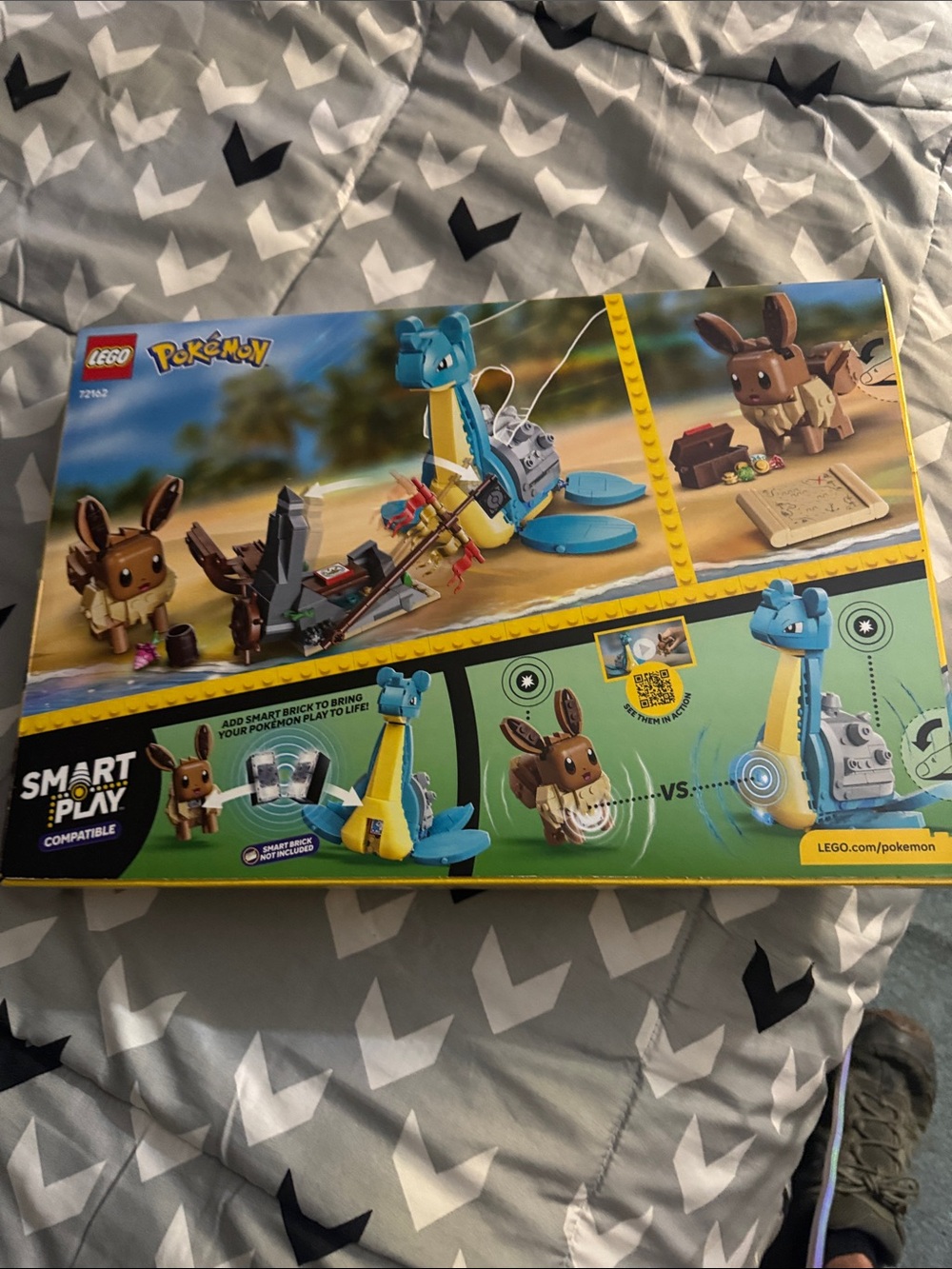 Lego Pokémon Lapras and Eevee Playset - Blue, Brown